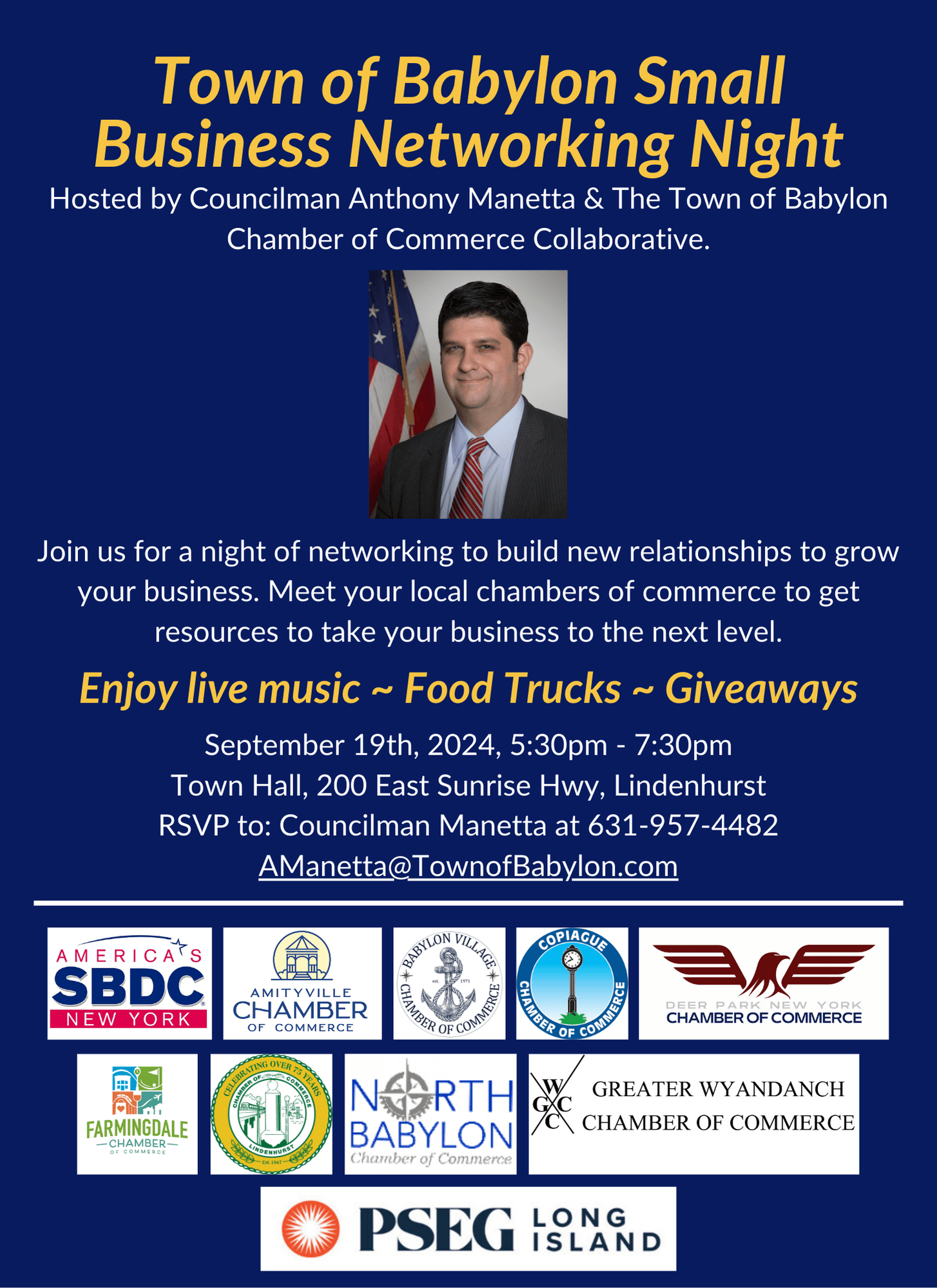 Small Business Networking Night Flyer