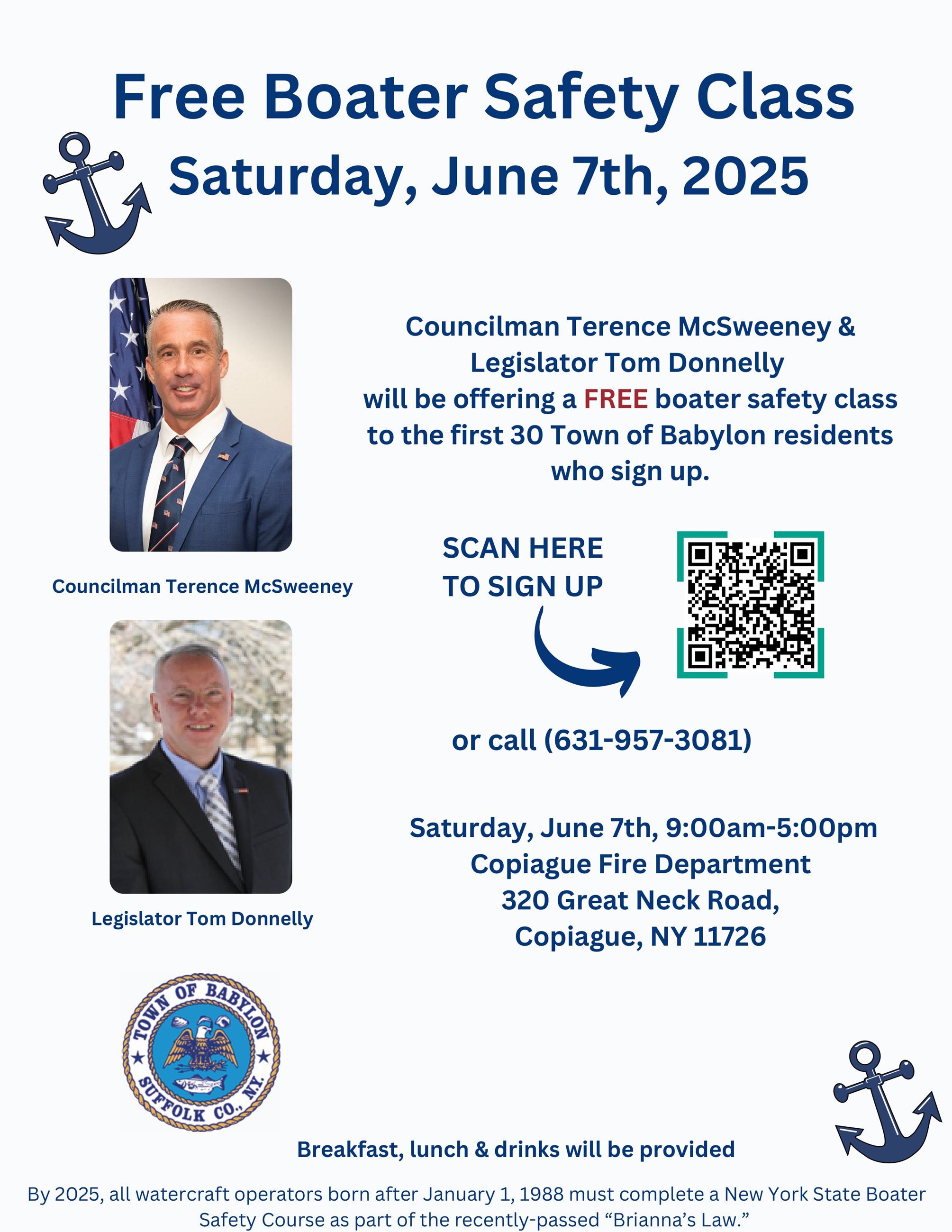 2025  Free Boater Safety Class