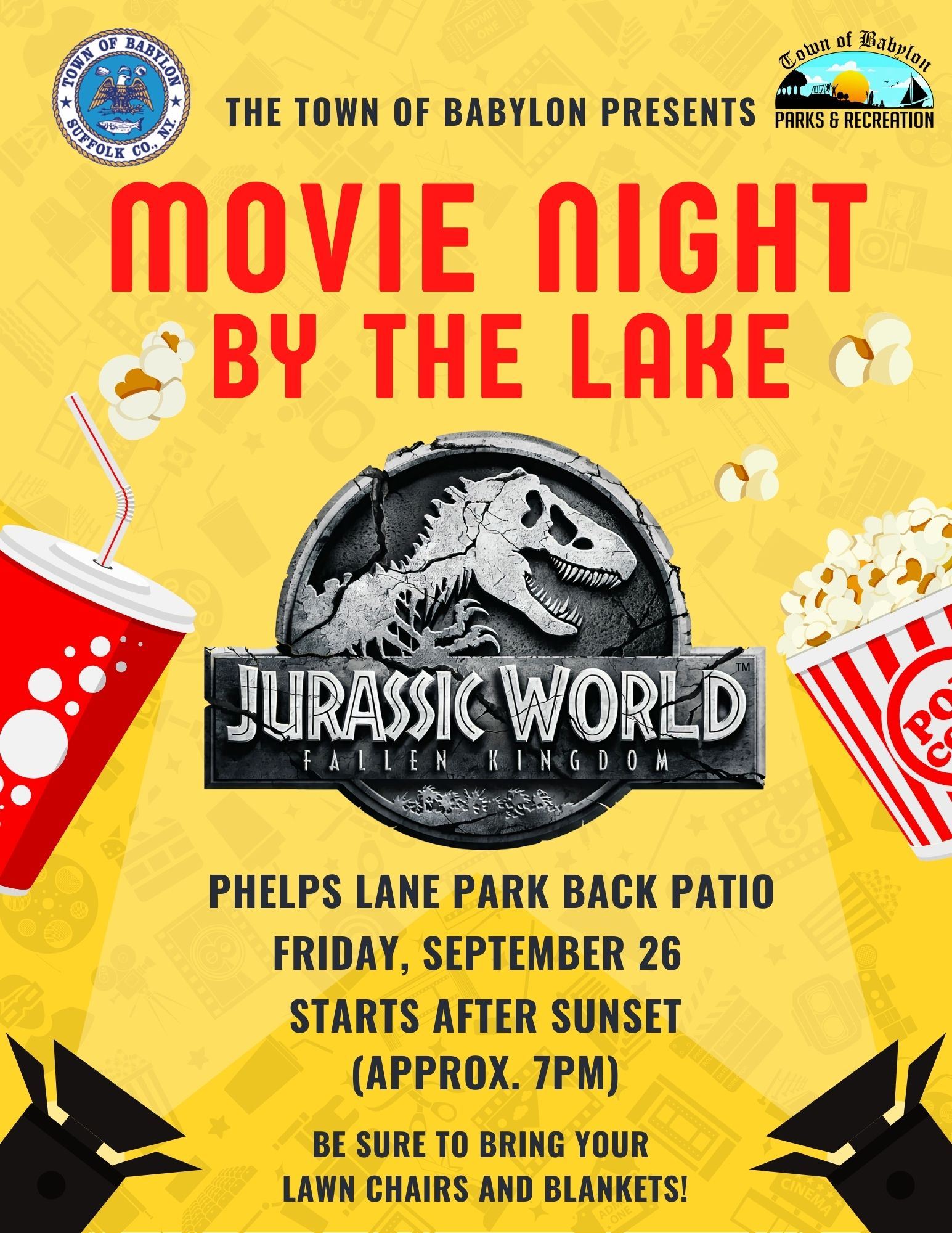 Movie Night by the Lake