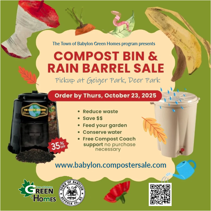 Compost Bins and Rain Barrel Sale - Fall 2025