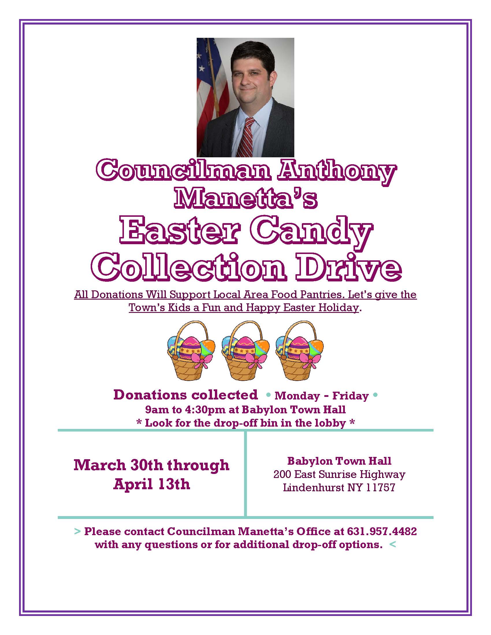 Councilman Anthony Manetta Easter Candy Drive 2022 JPG
