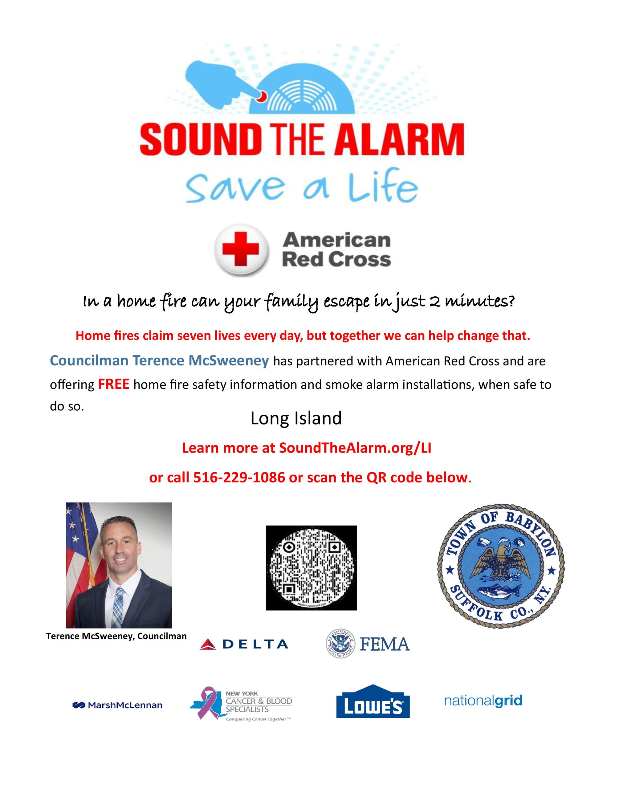 Sound the Alarm Flyer