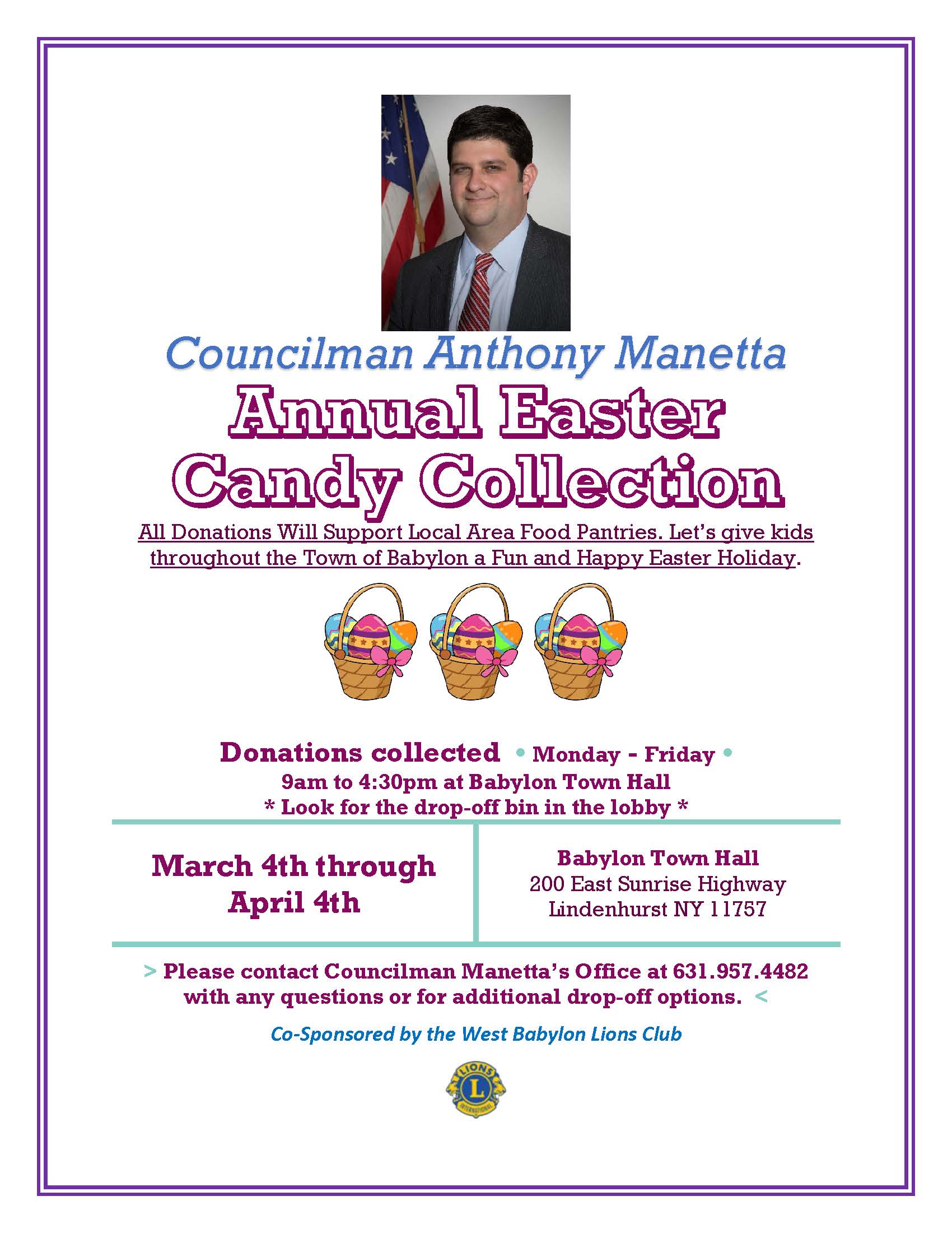 Councilman Anthony Manetta Easter Candy Drive 2023 JPG