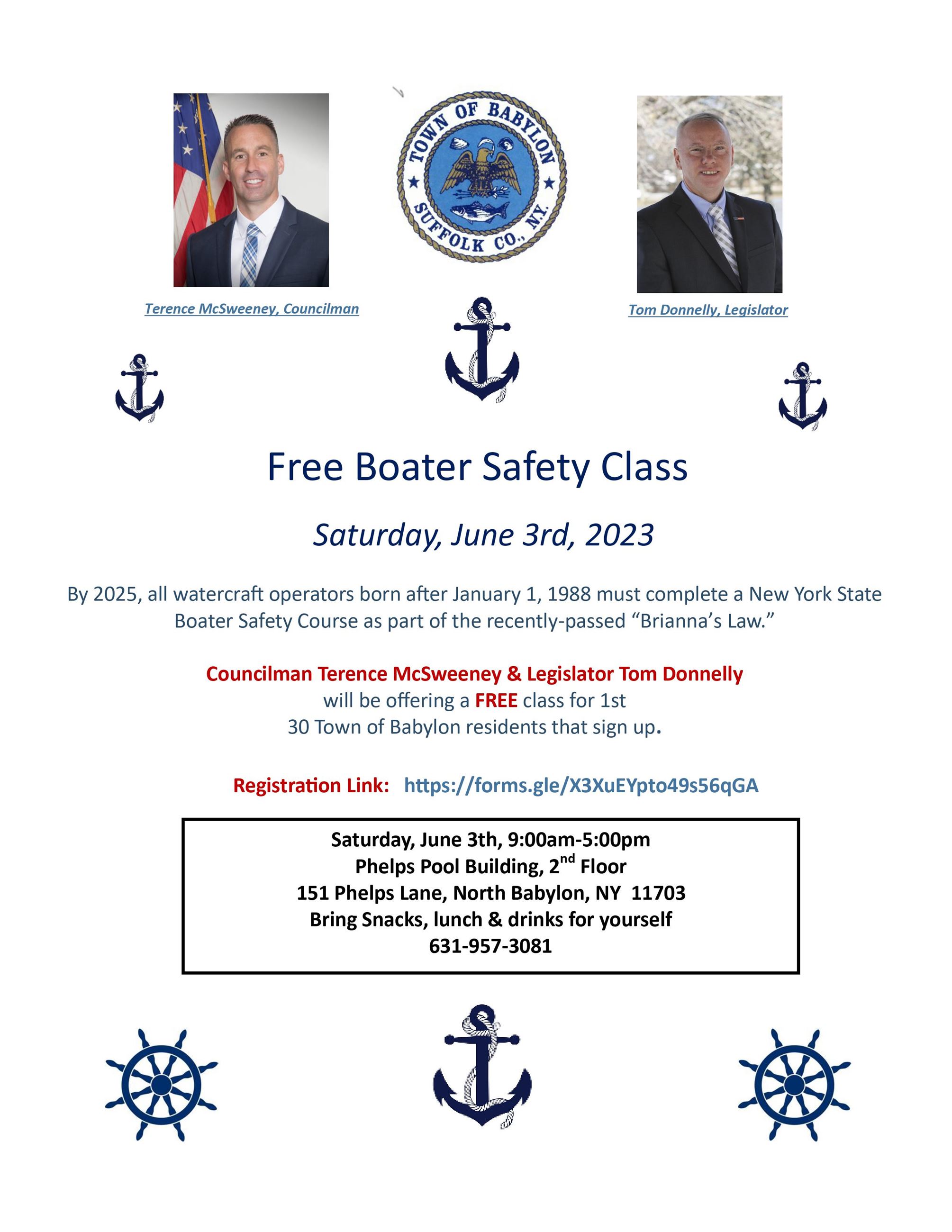 McSweeney Free Boater Safety 2023