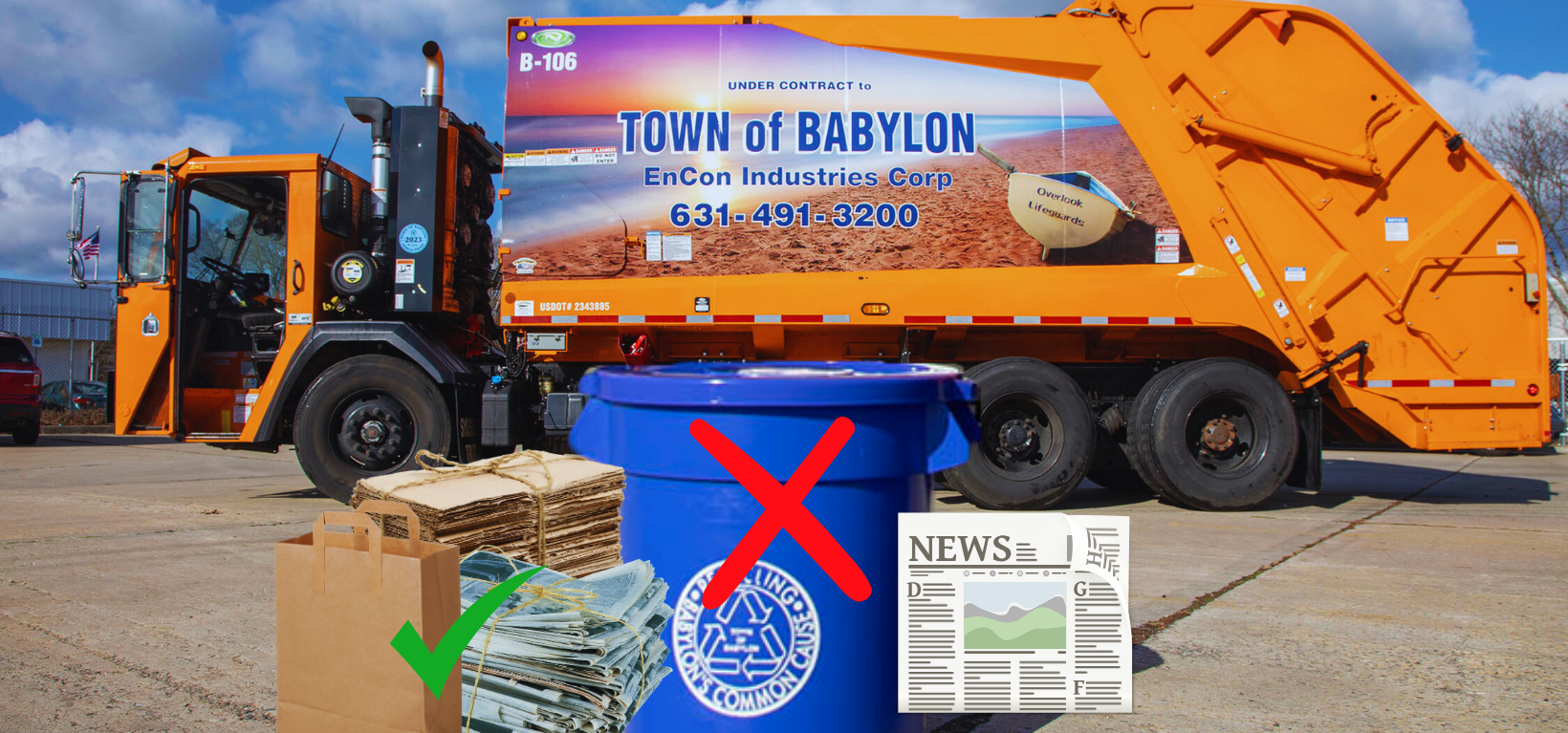 Recycling Bins - Newspapers